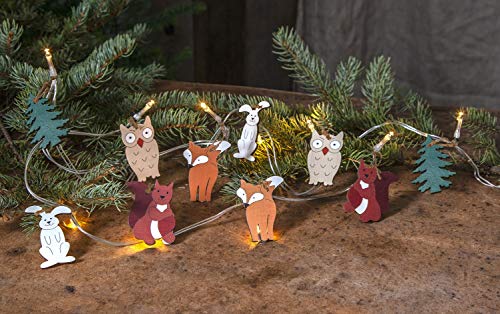 NETPROSHOP LED Lichterkette 10 Waldtiere Freunde Warmweiß L: 180cm Batteriebetrieb m. Timer NETPROSHOP LED Lichterkette 10 Waldtiere Freunde Warmweiß L: 180cm Batteriebetrieb m. Timer von NETPROSHOP