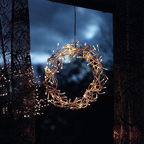 NETPROSHOP LED Lichterkranz Curly für Wand, Tür und Fenster 80 Leuchtmittel Indoor NETPROSHOP LED Lichterkranz Curly für Wand, Tür und Fenster 80 Leuchtmittel Indoor von NETPROSHOP