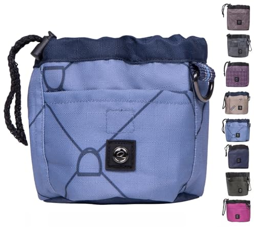 NETPROSHOP Leckerlibeutel Belohnungsbeutel für Leckerlis von Pferd und Hund, Farbe:Country Blue von NETPROSHOP