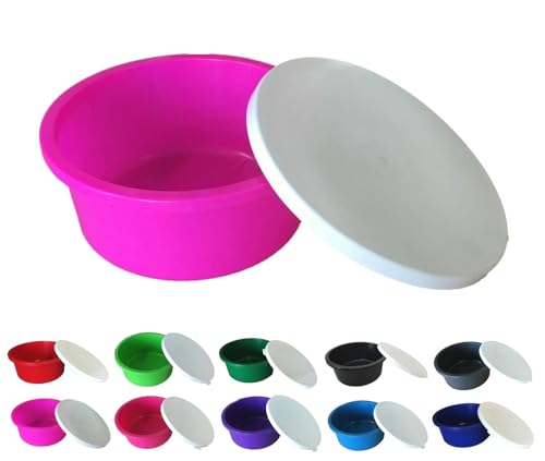NETPROSHOP Müsli Schale 2 Liter Schüssel mit weißem Deckel Lebensmittelecht, Farbe:Pink NETPROSHOP Müsli Schale 2 Liter Schüssel mit weißem Deckel Lebensmittelecht, Farbe:Pink von NETPROSHOP