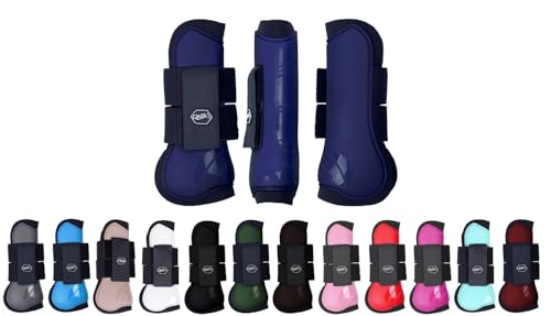 NETPROSHOP Shetty Pony Full Hartschalen Gamaschen Anatomisch Geformt mit Neoprenfutter, Groesse:Full, Farbe:Dunkelblau NETPROSHOP Shetty Pony Full Hartschalen Gamaschen Anatomisch Geformt mit Neoprenfutter, Groesse:Full, Farbe:Dunkelblau von NETPROSHOP