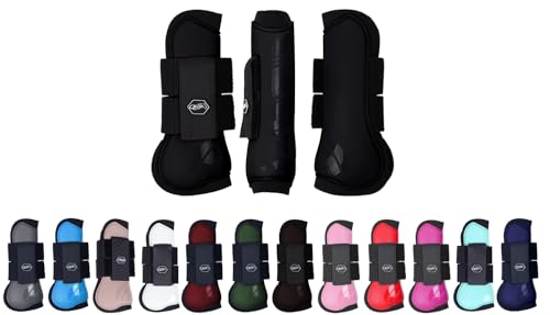 NETPROSHOP Shetty Pony Full Hartschalen Gamaschen Anatomisch Geformt mit Neoprenfutter, Groesse:Mini Mini Shetty, Farbe:Schwarz NETPROSHOP Shetty Pony Full Hartschalen Gamaschen Anatomisch Geformt mit Neoprenfutter, Groesse:Mini Mini Shetty, Farbe:Schwarz von NETPROSHOP