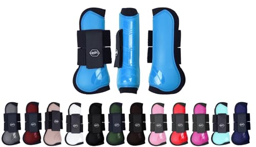 NETPROSHOP Shetty Pony Full Hartschalen Gamaschen Anatomisch Geformt mit Neoprenfutter, Groesse:Mini Shetty, Farbe:Himmelblau NETPROSHOP Shetty Pony Full Hartschalen Gamaschen Anatomisch Geformt mit Neoprenfutter, Groesse:Mini Shetty, Farbe:Himmelblau von NETPROSHOP