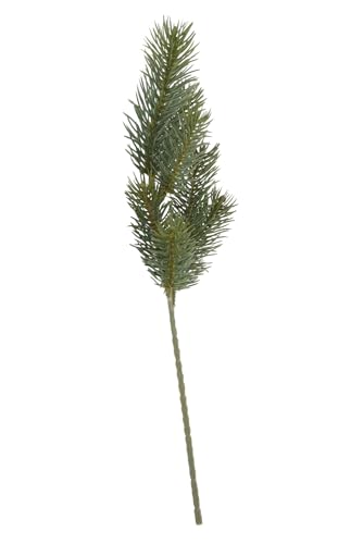 NETPROSHOP Tannenpick grün mit 8 Kleinen Ästchen Länge 40 cm Künstlicher Tannenzweig von NETPROSHOP