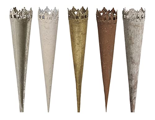 NETPROSHOP Teelichthalter Tüte mit Krone für Teelicht Durchmesser 5cm, Farbe:Silber Antik, Auswahl:5 cm NETPROSHOP Teelichthalter Tüte mit Krone für Teelicht Durchmesser 5cm, Farbe:Silber Antik, Auswahl:5 cm von NETPROSHOP