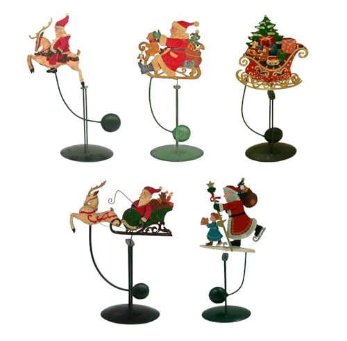 NETPROSHOP Weihnachten Wippen Nostalgie bewegliche Deko-Figuren aus Metall Höhe 29-38 cm, Auswahl:Engel NETPROSHOP Weihnachten Wippen Nostalgie bewegliche Deko-Figuren aus Metall Höhe 29-38 cm, Auswahl:Engel von NETPROSHOP