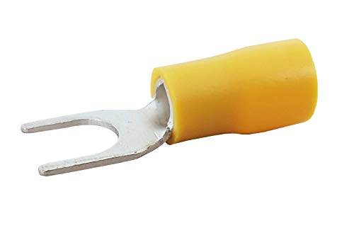 netproshop 10 x Gabel Kabelschuhe 4-6mm² M6 gelb netproshop 10 x Gabel Kabelschuhe 4-6mm² M6 gelb von NETPROSHOP