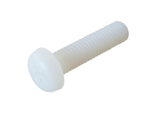 netproshop 10 x Kreuzschlitz Schraube Kunststoff M6 30mm natur netproshop 10 x Kreuzschlitz Schraube Kunststoff M6 30mm natur von NETPROSHOP