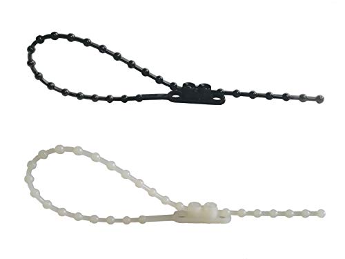 netproshop 100 x Kabelbinder Kugelbinder mit Schraubsockel 2,9x150mm Natur oder Schwarz, Farbe:Schwarz netproshop 100 x Kabelbinder Kugelbinder mit Schraubsockel 2,9x150mm Natur oder Schwarz, Farbe:Schwarz von NETPROSHOP