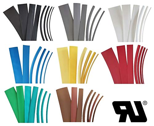 netproshop 2 Meter Schrumpfschlauch 6,4mm 2:1 Polyolefin 125°C mit UL, Farbe:Grau netproshop 2 Meter Schrumpfschlauch 6,4mm 2:1 Polyolefin 125°C mit UL, Farbe:Grau von NETPROSHOP