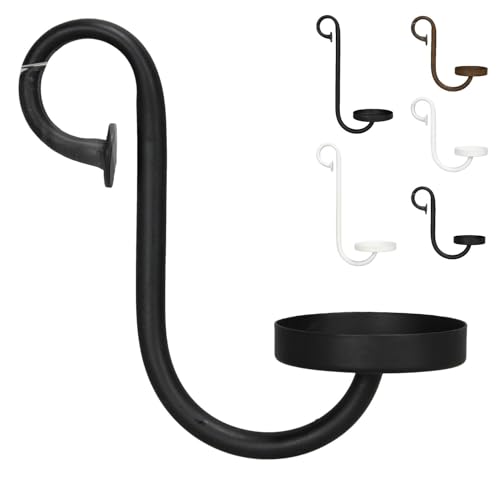 netproshop Dekorativer Kerzenhalter zum Einhängen für Stumpenkerzen bis 8 cm Ø Höhe ca.14cm oder 25cm, Farbe:Schwarz, Auswahl:14 cm netproshop Dekorativer Kerzenhalter zum Einhängen für Stumpenkerzen bis 8 cm Ø Höhe ca.14cm oder 25cm, Farbe:Schwarz, Auswahl:14 cm von NETPROSHOP