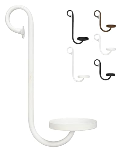 netproshop Dekorativer Kerzenhalter zum Einhängen für Stumpenkerzen bis 8 cm Ø Höhe ca.14cm oder 25cm, Farbe:Weiss, Auswahl:25 cm netproshop Dekorativer Kerzenhalter zum Einhängen für Stumpenkerzen bis 8 cm Ø Höhe ca.14cm oder 25cm, Farbe:Weiss, Auswahl:25 cm von NETPROSHOP