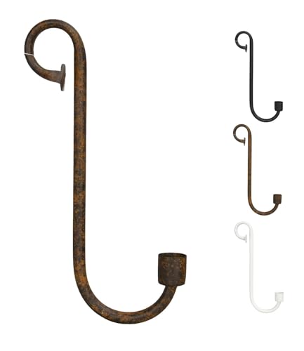 netproshop Dekorativer Kerzenhalter zum Einhängen für Tafelkerzen - Höhe ca. 25cm, Farbe:Rost, Auswahl:25 cm netproshop Dekorativer Kerzenhalter zum Einhängen für Tafelkerzen - Höhe ca. 25cm, Farbe:Rost, Auswahl:25 cm von NETPROSHOP