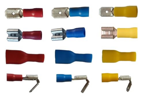 netproshop Flachstecker - Flachsteckhülse - Flachsteck Verteiler, Querschnitt:rot 1.5mm²/4.8mm - 10 St., Ausführung:Flachstecker netproshop Flachstecker - Flachsteckhülse - Flachsteck Verteiler, Querschnitt:rot 1.5mm²/4.8mm - 10 St., Ausführung:Flachstecker von NETPROSHOP