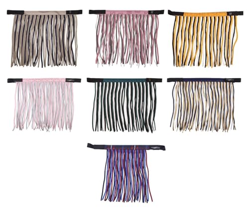 netproshop Fliegenschutz Full Fliegenfransen mit Klettverschluss zur Befestigung am Halfter, Groesse:Full, Farbe:Nautical von NETPROSHOP