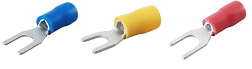 netproshop Gabel Kabelschuhe, Menge:10 Stueck, Querschnitt:blau / 2.5mm² / M5 von NETPROSHOP
