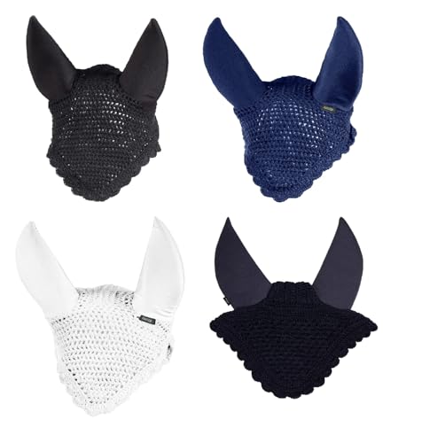 netproshop Geräuschdämpfende Fliegenhaube mit Neoprenohren, Fliegenohren für Pony oder Full, Groesse:Pony, Farbe:Blau netproshop Geräuschdämpfende Fliegenhaube mit Neoprenohren, Fliegenohren für Pony oder Full, Groesse:Pony, Farbe:Blau von NETPROSHOP