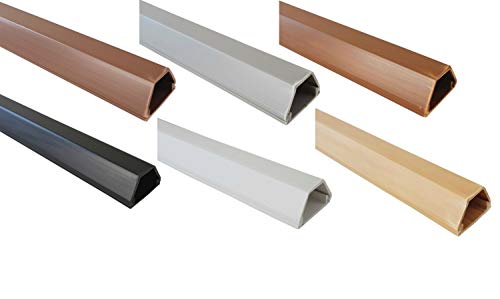 netproshop Kabelkanal 19x16mm Innenmaß PVC Trapezförmig, Selbstklebend 1 Meter, Farbe:Weiss netproshop Kabelkanal 19x16mm Innenmaß PVC Trapezförmig, Selbstklebend 1 Meter, Farbe:Weiss von NETPROSHOP