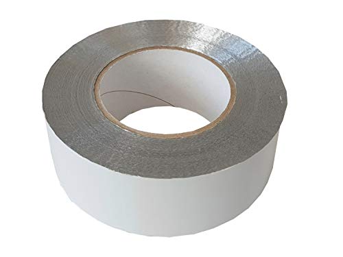 netproshop Reinacrylatkleber Aluminium Klebeband 50mm Breit (5 Meter) von NETPROSHOP