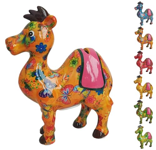 netproshop Spardose Kamel aus Keramik Pomme Pidou Größe M, Auswahl:Schmetterling von NETPROSHOP