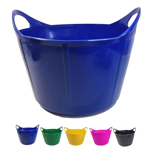 netproshop Vielseitige Flexischale 17 Liter mit Griffen - Robust und Flexibel für Stall, Haushalt usw., Farbe:Dunkelblau netproshop Vielseitige Flexischale 17 Liter mit Griffen - Robust und Flexibel für Stall, Haushalt usw., Farbe:Dunkelblau von NETPROSHOP