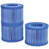 Set mit 3 Netspa Spa-Filterpatronen /Reinigung/Erhaltung der Spa-Wasserqualität - Kompatibel mit Netspa Spas sauf Vita Premium von NETSPA