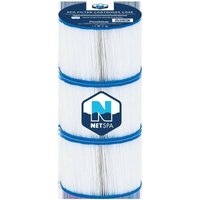 Netspa - Set mit 3 Spa-Filterpatronen - ø 10.4 cm x h 8cm -150 Falten - Reinigung/Erhaltung der Wasserqualität -. - 3er-Set von NETSPA
