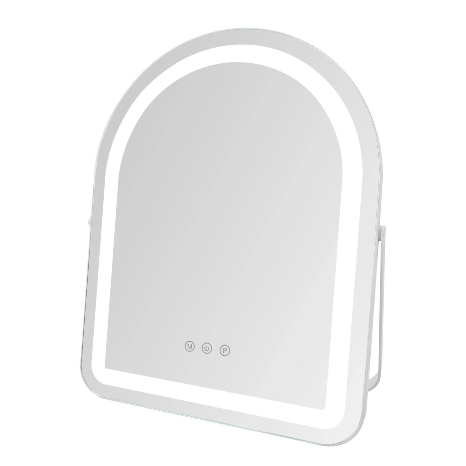 NETTLIFE LED Badspiegel mit Beleuchtung aus Glass L35 Weiß von NETTLIFE