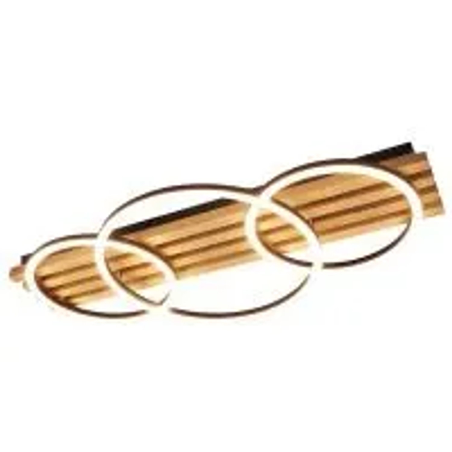 NETTLIFE LED Deckenleuchte aus Holz L70cm Silber NETTLIFE LED Deckenleuchte aus Holz L70cm Silber von NETTLIFE