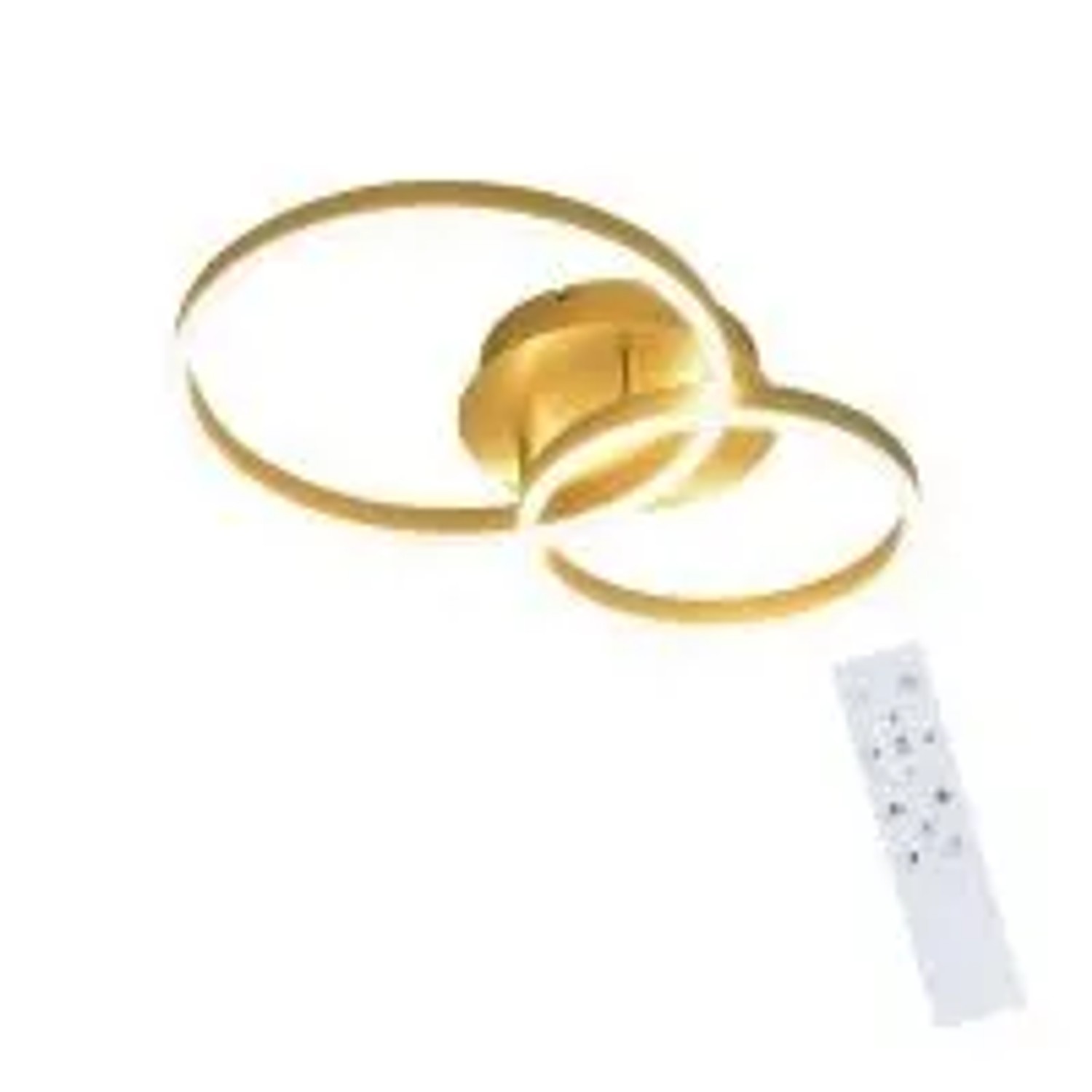 NETTLIFE LED Deckenleuchte aus Metall L40cm Gold NETTLIFE LED Deckenleuchte aus Metall L40cm Gold von NETTLIFE