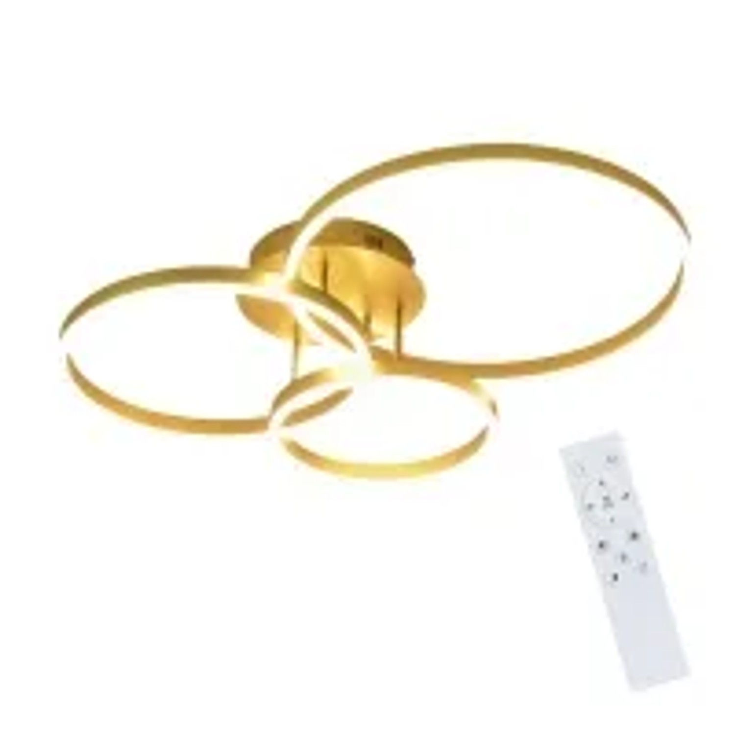 NETTLIFE LED Deckenleuchte aus Metall L82cm Gold NETTLIFE LED Deckenleuchte aus Metall L82cm Gold von NETTLIFE