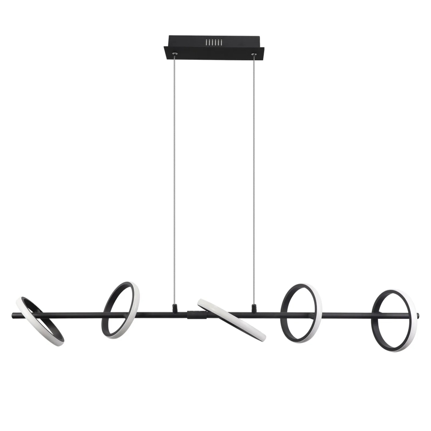 NETTLIFE LED Pendelleuchte aus Metall L163cm Schwarz NETTLIFE LED Pendelleuchte aus Metall L163cm Schwarz von NETTLIFE