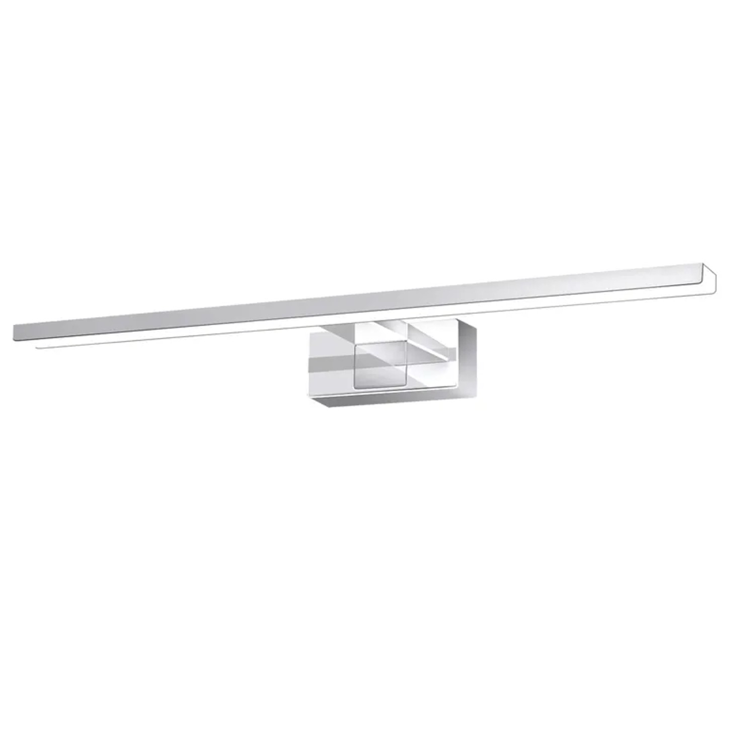 NETTLIFE LED Spiegel aus Metall Silber-1 NETTLIFE LED Spiegel aus Metall Silber-1 von NETTLIFE