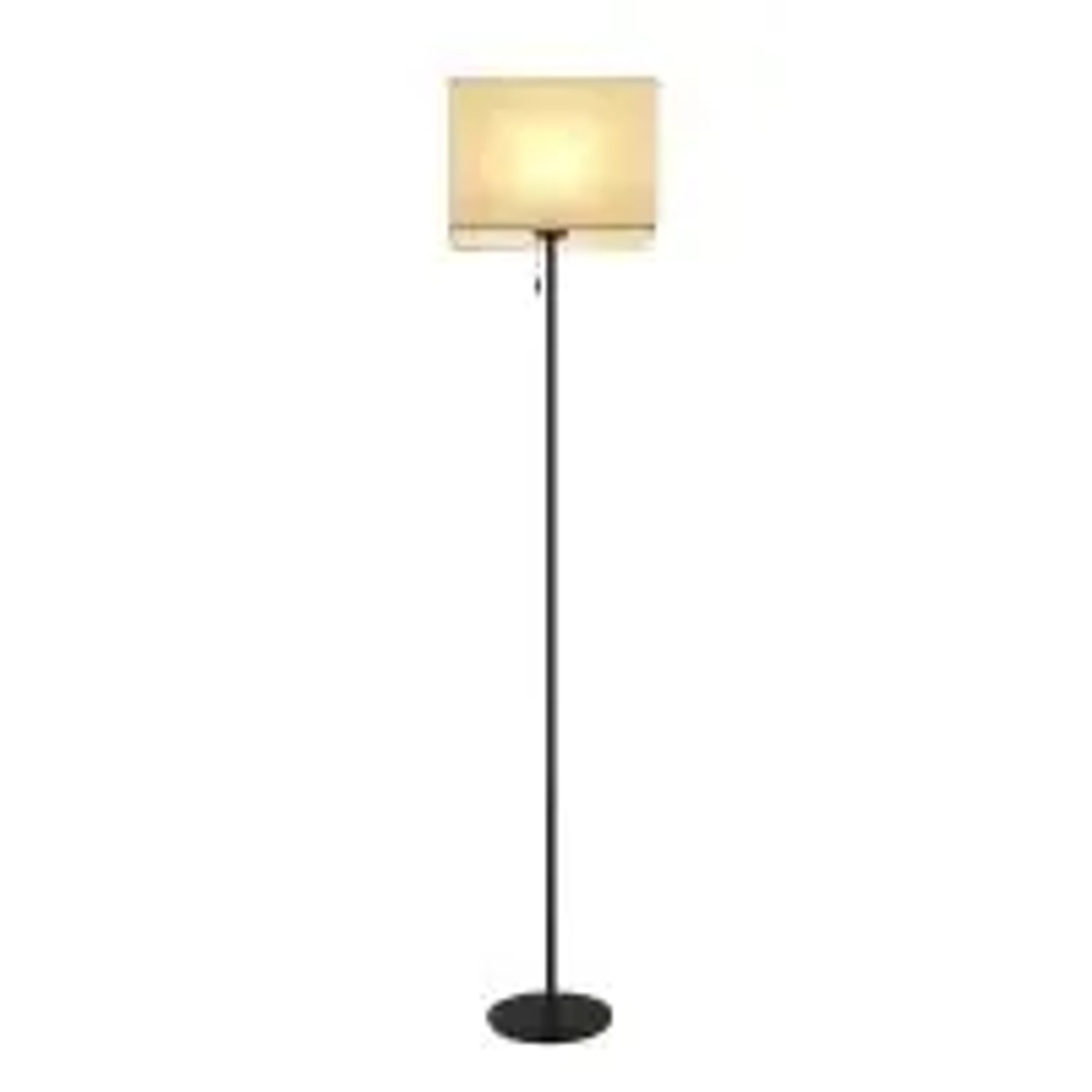 NETTLIFE LED Stehlampe aus Textil L134cm Schwarz NETTLIFE LED Stehlampe aus Textil L134cm Schwarz von NETTLIFE