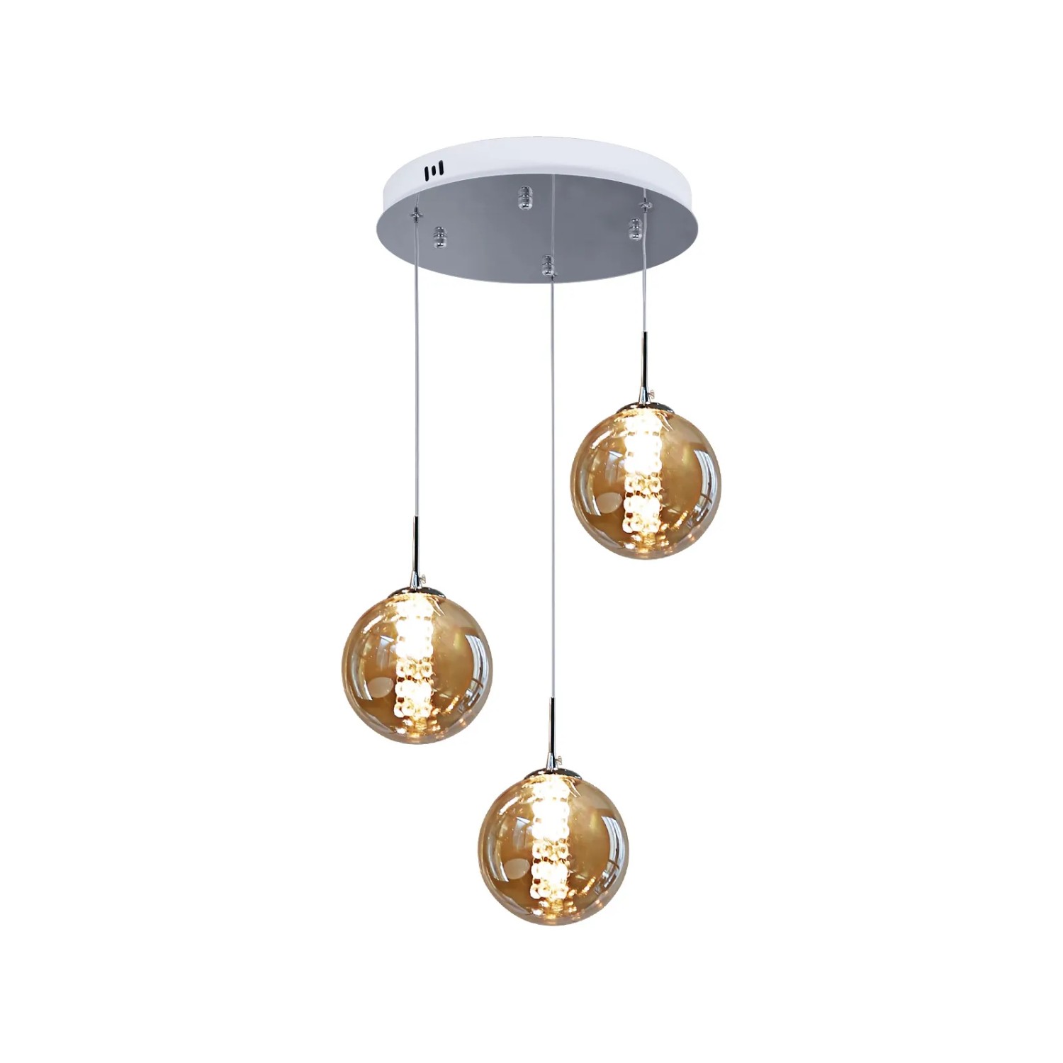 NETTLIFE Pendelleuchte aus L150cm Braun NETTLIFE Pendelleuchte aus L150cm Braun von NETTLIFE