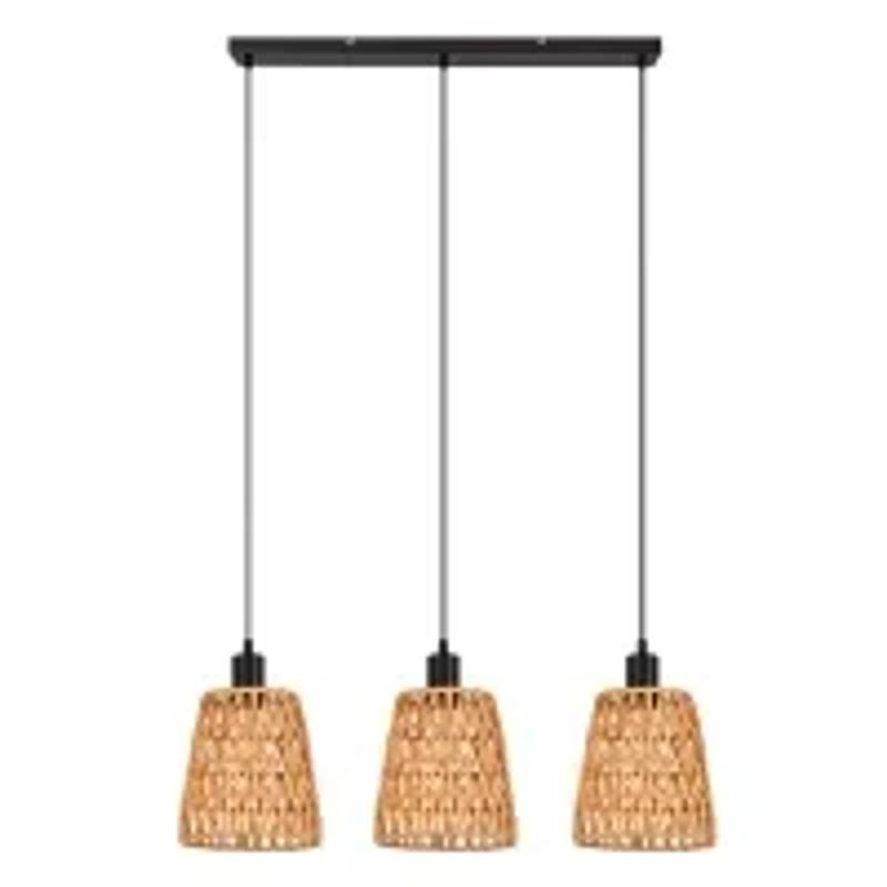 NETTLIFE Pendelleuchte aus Rattan 120 x 70-2 NETTLIFE Pendelleuchte aus Rattan 120 x 70-2 von NETTLIFE