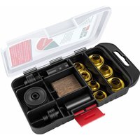 Neu Master - sen Ösen Kit, Sets Ösen 9,5 mm und 12,7 mm Ösen mit Grommet Ösenwerkzeug Ösen Kit und Aufbewahrungsbox von NEU MASTER