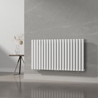 Design Röhrenheizkörper Nore Weiß 60x120cm Einlagig 857W [neu.haus] von [NEU.HAUS]
