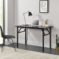 Schreibtisch Alta 120x60cm klappbar Schwarz/Schwarz neu.haus von [NEU.HAUS]