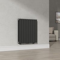 [neu.haus] - Designheizkörper Nore Schwarz 60x60cm Doppellagig 809W von [NEU.HAUS]