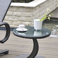 Glasplatte Glasgow Rund ø 80 cm neu.haus von [NEU.HAUS]