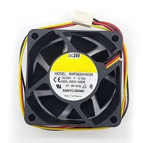 9WF0624H4D04 DC 24V 0.15A 6CM 3Wires Cooling Fan 9WF0624H4D04 Fan von NEUIOPT