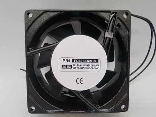 FD8038A2HS 220V 0.07A 8038 Cooling Fan 80X80X38mm von NEUIOPT