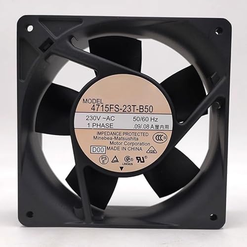 Fan for 4715FS-23T-B50 AC230V 0.09/0.08A 12CM Cooling Fan von NEUIOPT