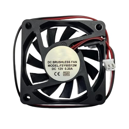 New for FSY60S12M DC 12V 0.2A 60x60x10mm 2Wires Server Cooling Fan New for FSY60S12M DC 12V 0.2A 60x60x10mm 2Wires Server Cooling Fan von NEUIOPT