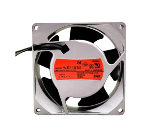WE115B5 115V 0.14/0.11A 9025 Cooling Fan,90X90X25MM 2Wires von NEUIOPT