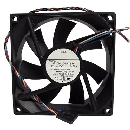 for 3610KL-04W-B76 FA1 DC 12V 0.56A 92 * 92 * 25mm 4 Wires Server Cooler Fan von NEUIOPT