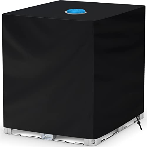 IBC Tank Abdeckung 1000L Neverland 420D Container Cover - Abdeckplane für Wassertank Behälterabdeckung, Staubdichte Anti-UV-Schutzabdeckung, 120 * 100 * 116cm, Schwarz IBC Tank Abdeckung 1000L Neverland 420D Container Cover - Abdeckplane für Wassertank Behälterabdeckung, Staubdichte Anti-UV-Schutzabdeckung, 120 * 100 * 116cm, Schwarz von NEVERLAND