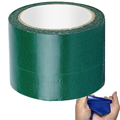 Planen-Reparaturband, 5/8cm x 5m Tarpaulin Repair Tape, High Adhesive Tarpaulin Tape, Sealing Tape for PVC Coated Parasol, Self-Adhesive Tape, Tarpaulin Tape, Waterproof von NEVRAH