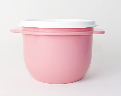 Tupperware Sonnenschüssel 750ml Schüssel Rosa + Ketchuplöffel lila von Tupperware